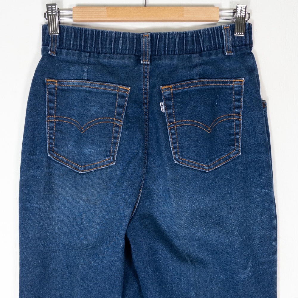 VTG 80s Levi's 564 High Rise Elastic Waist Mom Jeans Womens 12 Made in USA